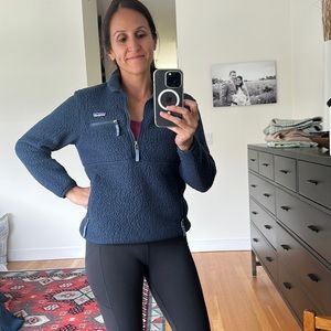Navy Patagonia half zip